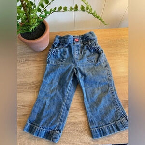 Girls 18 Months Jumping Beans Blue Denim‎ Pants
